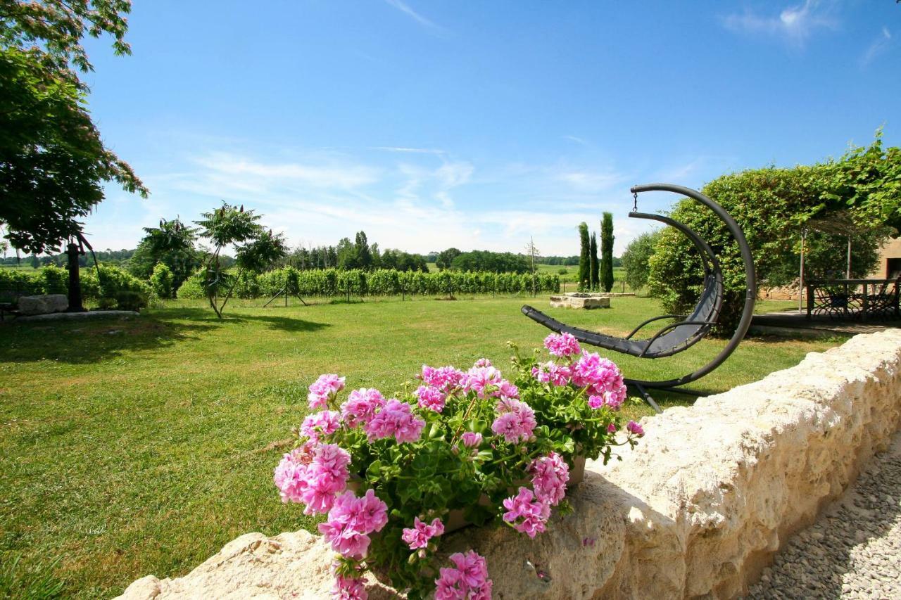 Bleu Raisin Les Salles-de-Castillon Exterior foto